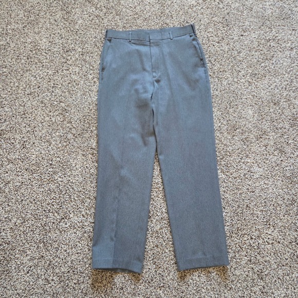 Levi's Other - Vintage Levis Action Slacks Mens 33x32 Gray Dacron Polyester Dress Pants 113-011
